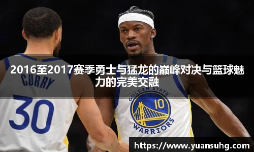 2016至2017赛季勇士与猛龙的巅峰对决与篮球魅力的完美交融